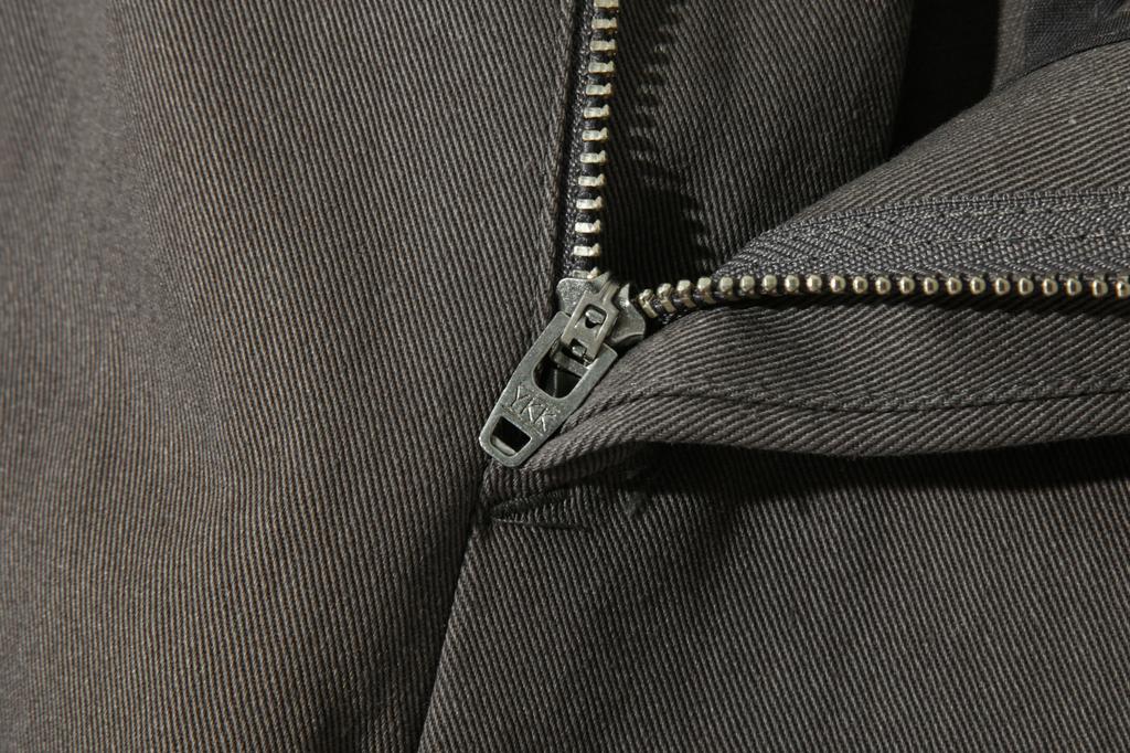 BASEMOMENT Berlin Double-Pleated Wide Chino Pants Sage Gray