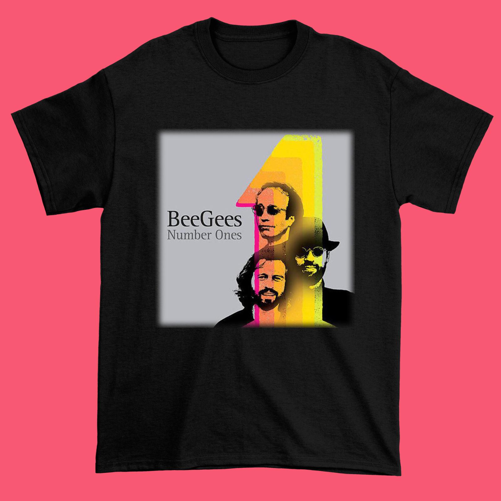 New Bee Gees NUMBER ONES Cotton Black S-234XL Men Women Tee Shirt TU156 S