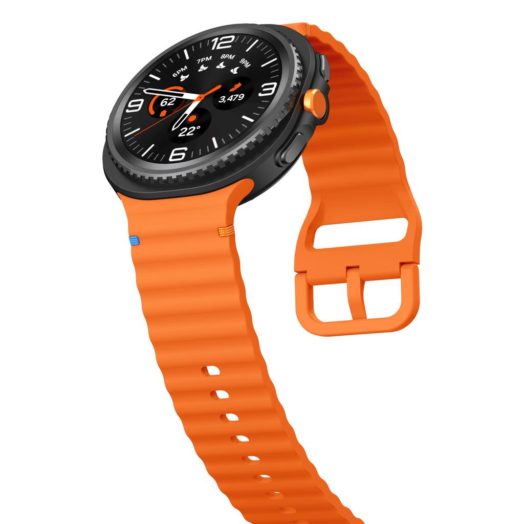 Sport Silicone Strap For Samsung Galaxy Watch 8 Classic 46mm / Watch8 44mm 40mm Replacement Band Bracelet Wristband Accessories