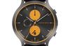 Lilianthal Berlin Chronograph Watch with Date Made In Black Men's Display, Germany, C01-115-B004F,