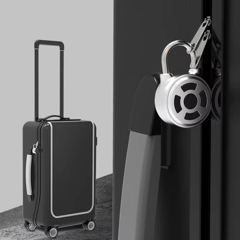 38mm Size Bluetooth Padlock Rechargeable Battery APP Control Smart Password Lock Password Protection Unlock Record