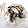 1pc Winter Wonderland Snowman Umbrella, Automatic Open/Closed with Festive Berries Design, Perfect for Fans, Travelers, Daily Use, and Gift Giving.V03