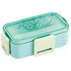 Skater Bento Box, 2-Tier, 600ml, for Women, Made In Japan, with a Soft Dome-Shaped Lid, Dishwasher and Microwave Safe, Disney Peter Pan and Tinker Bel