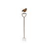 Antique Iron Bird Sculpture Weather Resistant Garden Stakes For Outdoor Decoration And Landscape