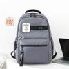 Kvinna Skolväska med stor kapacitet Manliga gymnasieelever Ryggsäck Pojkar Datorryggsäck