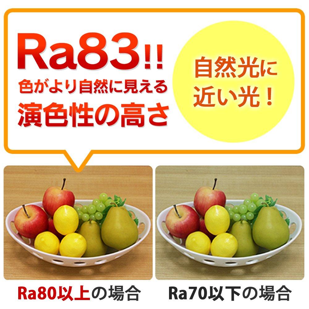 Iris Ohyama LED Kitchen Hand Light, Under-ShelfWall Mount, with Sensor, KTM6N-TKS, 45cm