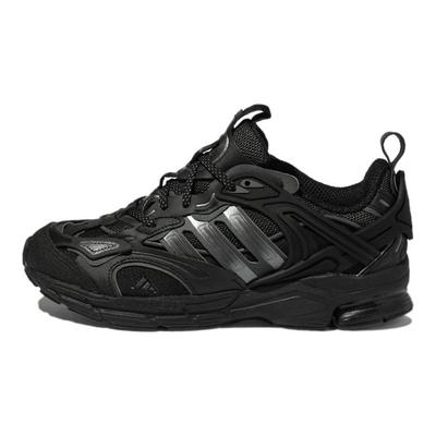 Spiritain 2000 Rahat File Sentetik Deri Düşük Üst Koşu Ayakkabıları Unisex Spor Ayakkabı Siyah GX8530