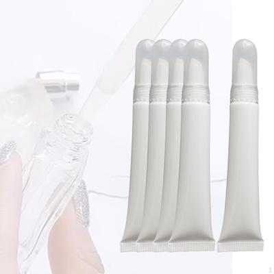 5 10ml Plastic Empty Tubes Refillable Cosmetic Holder Home Facial Easy To DIY Reusable