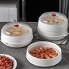 Dual-Layer Microwave Steamer: Food-Grade Water-Add Container with Thickened Tray & Grid