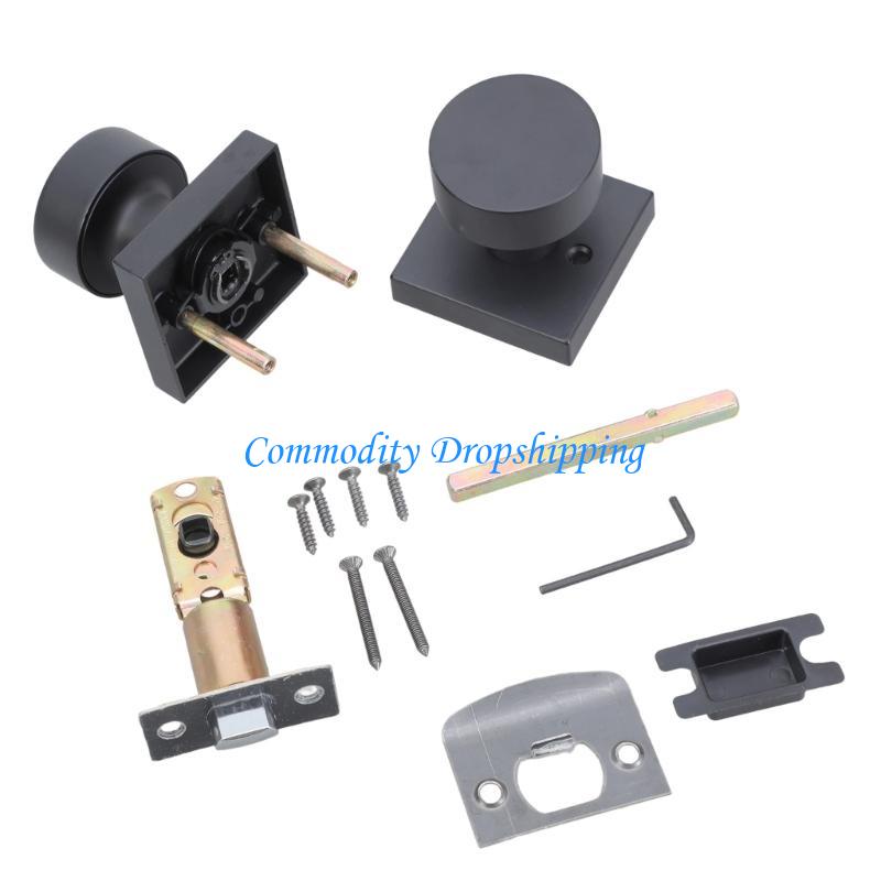 Y5JC Круглые дверные ручки Ручки Круглой формы Неблокирующиеся дверные ручки Круглые дверные ручки