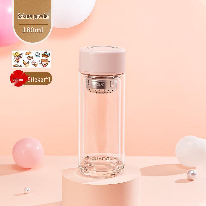 Двухслойная мини-стеклянная чашка FUGUANG G2202