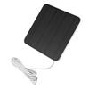 2pcs 12W Solar Panels Fit for Ring Spotlight Cam Plus Pro Security Camera Solar Charger IP65 Water Proof 9.8ft Cable DC