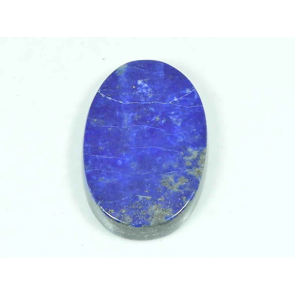 25X39X05MM Natural Lapis Lazuli Oval Shape Cabochon Loose Gemstone 58Cts. G-302