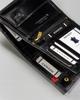 Large men's leather wallet with RFID system without external clasp - Rovicky