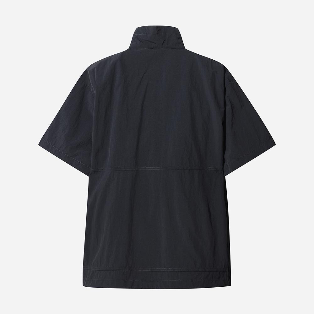 DOD Eight Stand Neck Half Anorak Men'S (Black)