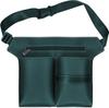 PU Leather Barber Apron Bag: Half-Length, Large-Capacity, Crossbody or Waist for Hairdressing Tools and Scissors