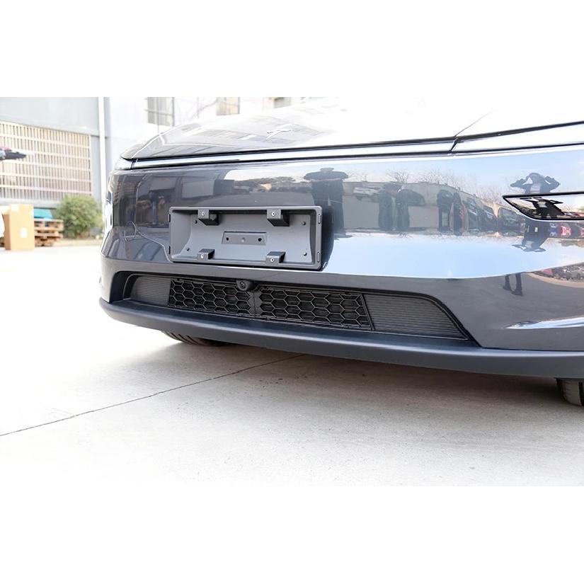 Per Tesla Nuovo Modello Y Juniper 2025 Kit Esterno Paraurti Inferiore Anteriore Griglia Racing Rete Protettiva Anti-graffio Copertura Griglia a Rete Y L