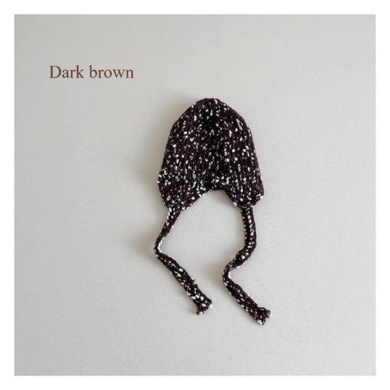 Cute Baby Girl Hat with Braids Brim Winter Warm Knitted Earflap Cap Fashion Beanie for Toddler Soft Yarn Crochet Infant Hat