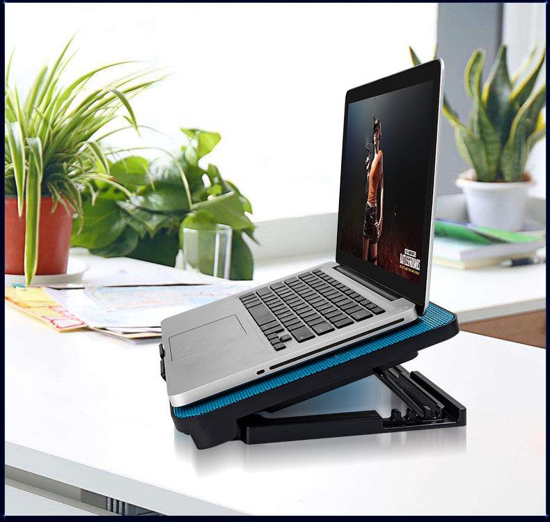 N99 Laptop Cooler 14"-15.6" Stand with Dual Fans