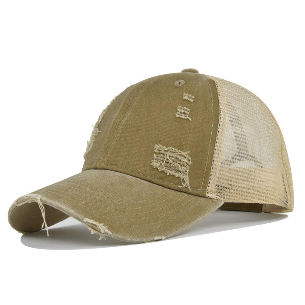 2026 New Hot Sale Unisex Trucker Hat Multi Colors Plain Baseball Cap Women Men Washed Cotton Distressed Cap