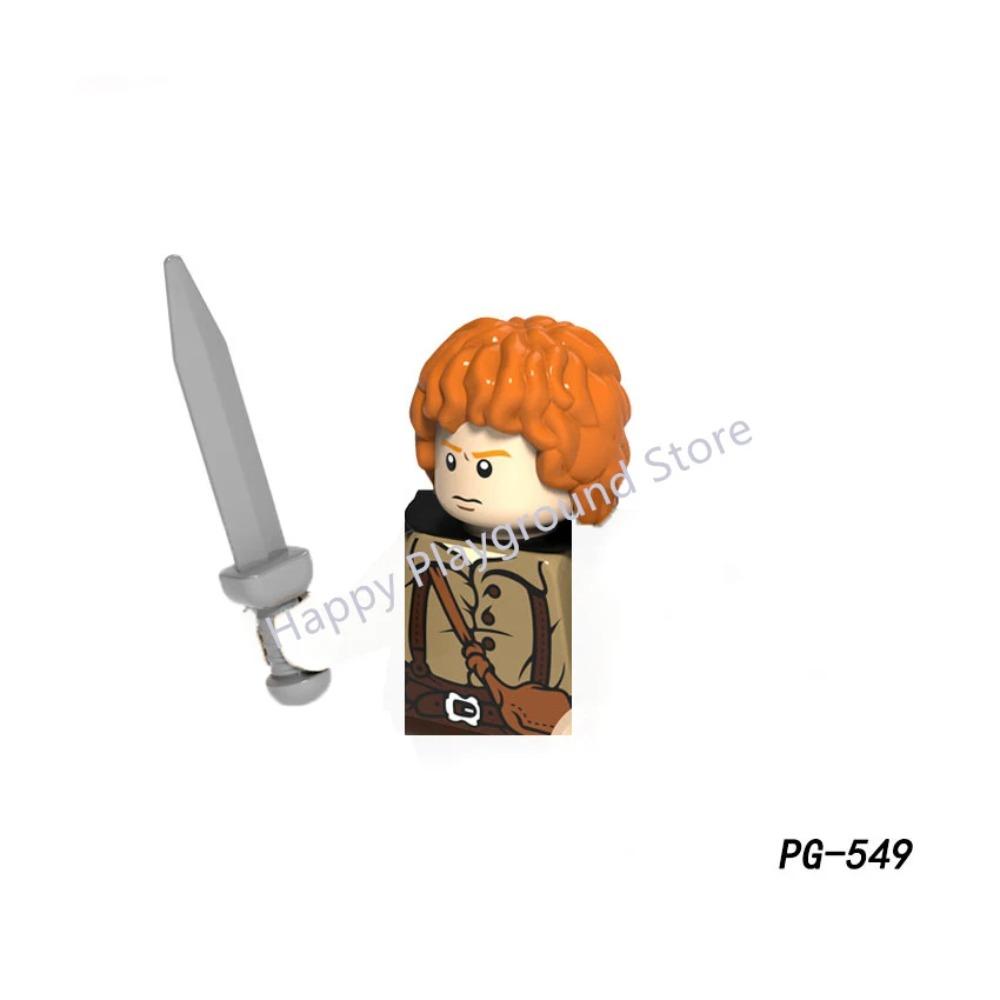 New Lord Rings Mini Figure Model Elves Orcs Army Gandalf Saruman Game Thrones Action Figure Building Blocks Kids Toys Gifts