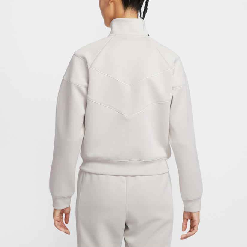 Nike Kurtka Damska z Kołnierzem Stojącym, Jednokolorowa, Zapinana na Zamek, Rękawy Raglanowe, Długi Rękaw, HJ0976-072