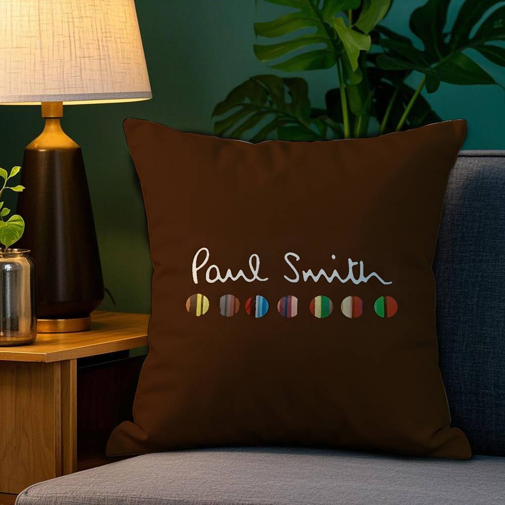 Funny S-Smith Fashion P-Paul Pillow Case Plush Fabric Soft Double Sided Print Sofa Cushion Cover Throw Pillow Covers