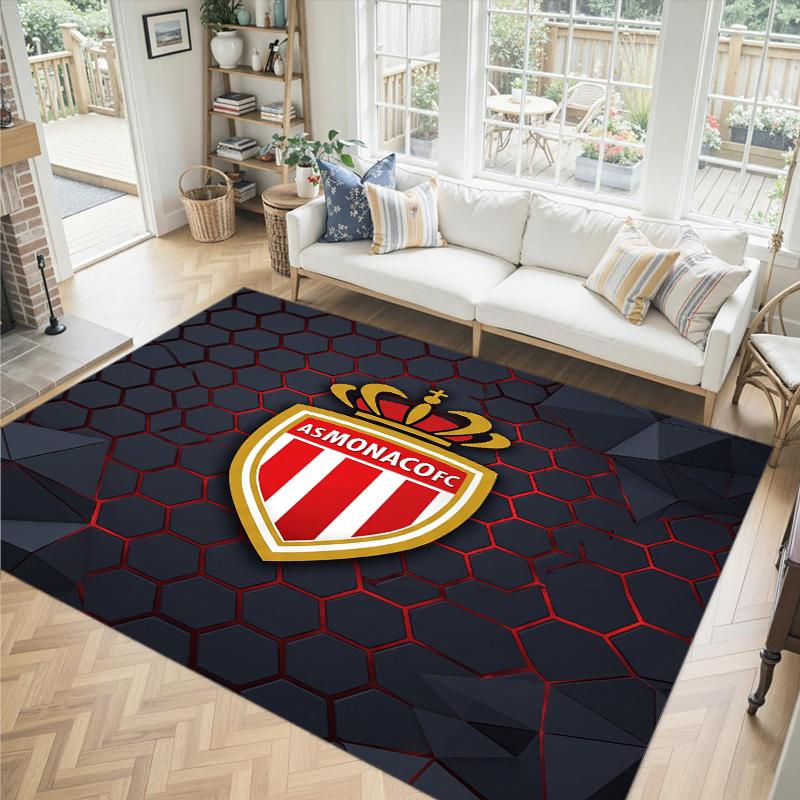 Monaco FC Design Crystal Velvet Carpet Cozy Non?Slip Printed Rug For Bedroom Living Room Entrance