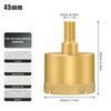 Multifunctional Dry Tile Drill Bit for Marble, Granite, Glass, and Vitrified Tile
