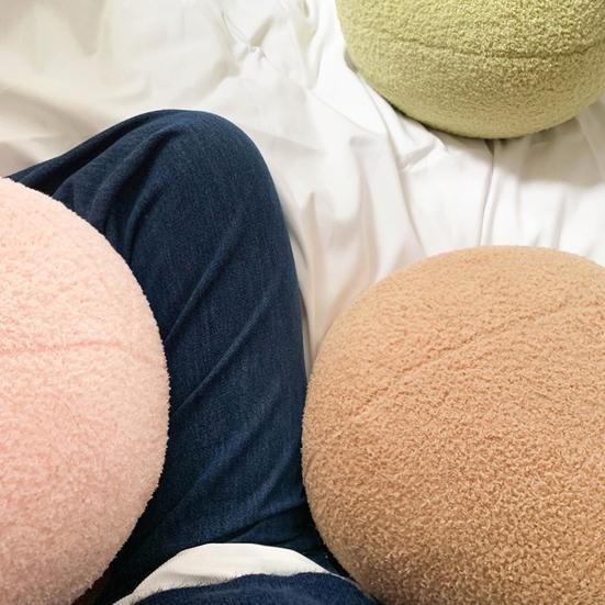 30cm urocza kulka pluszowa ozdoba solidna poduszka Sofa poduszka kolorowa piłka poduszka zabawka pluszowa sofa