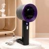 Handheld Fan, with Portable Hook Powerful Fan, Intelligent Digital Display And Speed Adjustment Design, Fan for Travel And Desktop
