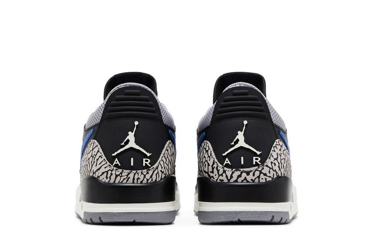 Men's Sneakers Jordan Legacy 312 Low Black Royal Black/Game Royal-White-Cement Grey