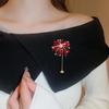 Broșă pentru Femei Strălucitoare Pietre Strălucitoare Formă Neregulat de Floare Ace de Rever Costume Paltoane Genți Eșarfe Insignă Accesoriu Versatil