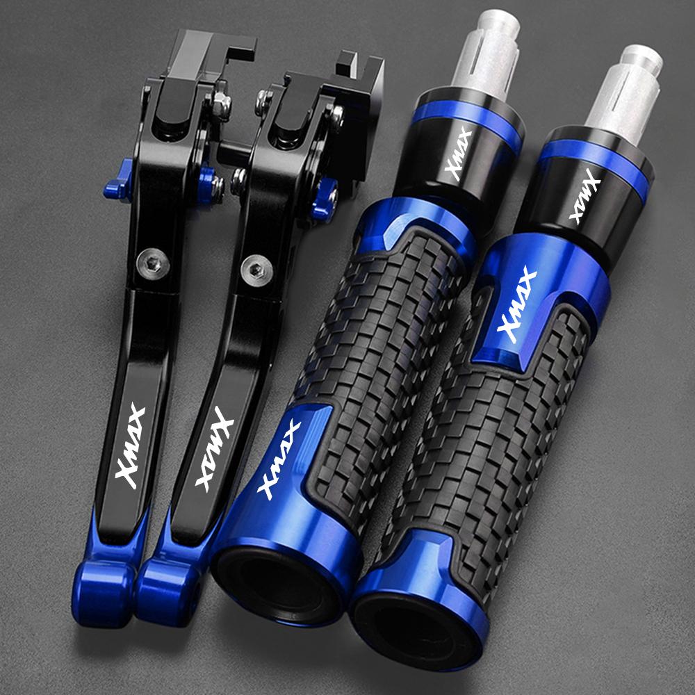 Für YAMAHA XMAX 125 200 300 400 X MAX X-MAX 2022 2023 Motorrad Zubehör Einstellbare Bremse Kupplung Hebel griff Grip