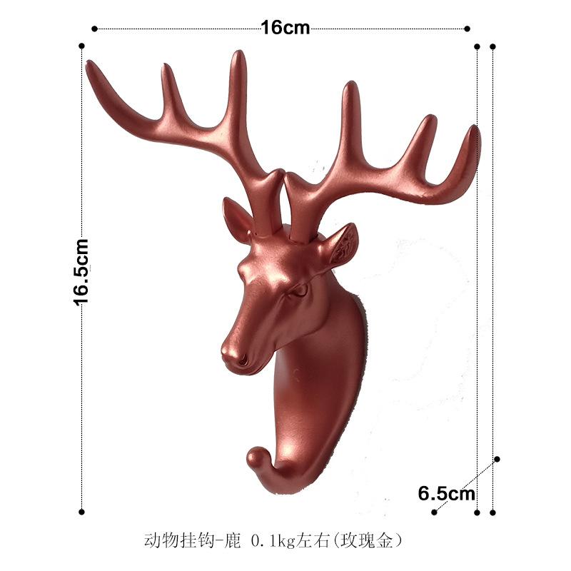 

Настенная вешалка для головы животного, кепка, крючок для одежды, лошадь, жираф, лось, слон, декоративный декор для комнаты, аксессуар для ванной комнаты