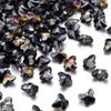 50Pcs/Lot 10×8mm Crystal Beads Transparent Colorful Butterfly Shape Hole Size 1.2mm Loose Beads Diy Jewelry Bracelet Necklace