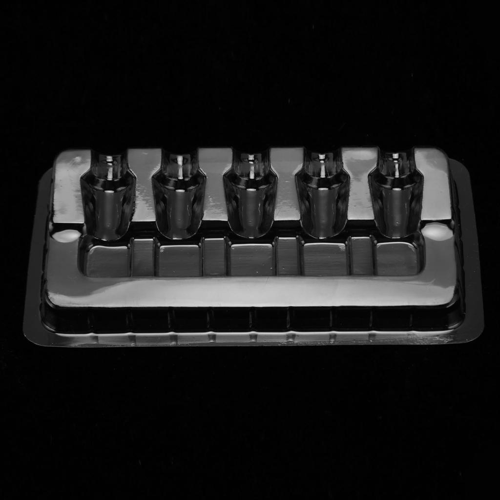 50pcs Tattoo Cartridge Needle Trays Disposable Transparent Tattoo Cartridge Needle Plates