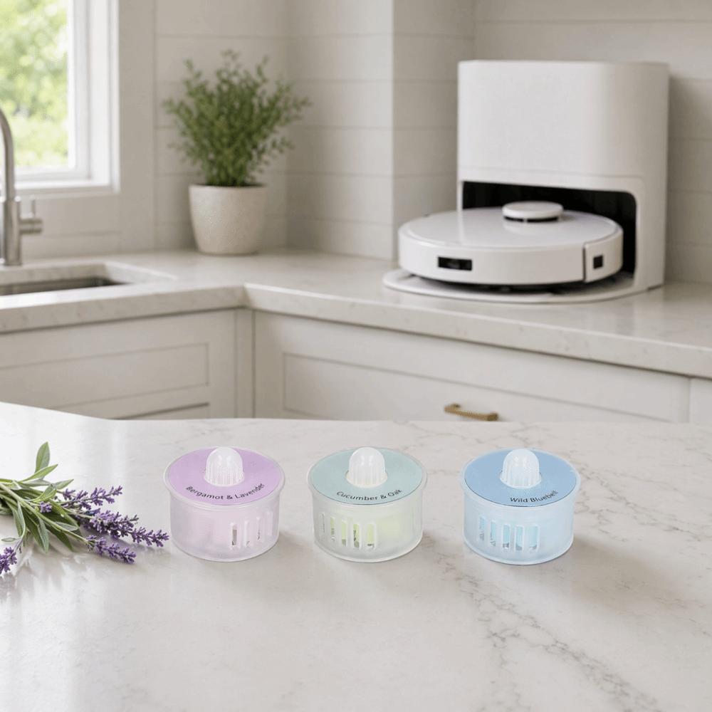 3 Stück Langanhaltende Duftkapseln für Ecovacs Deebot T9 MAX AIVI T9AIVI POWER Haushaltsreinigung