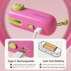 Plastic Mini Zaksealer Oplaadbare Sealklem Draagbare Voedselsealer Clip Verpakzak
