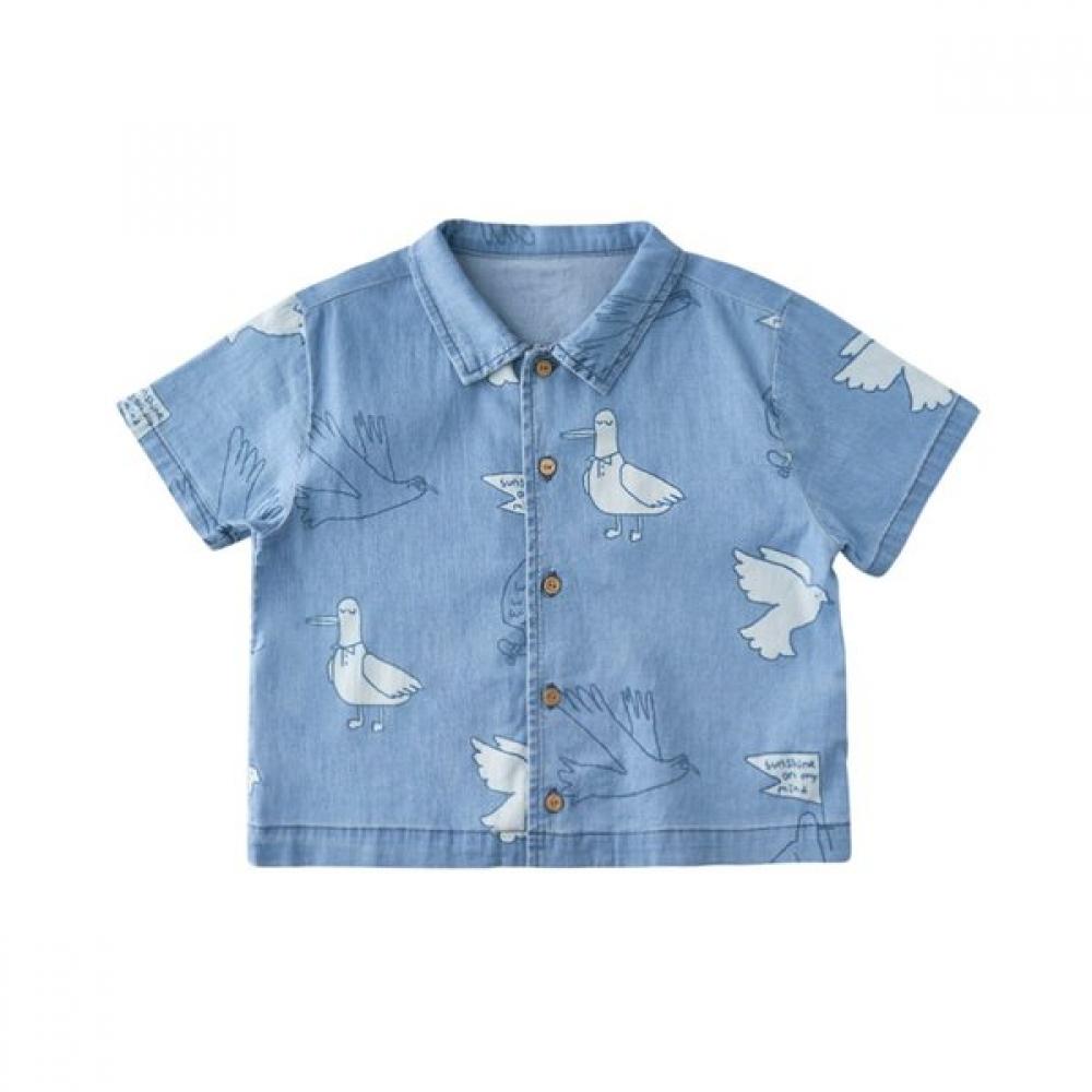 

Little Ground Denim Collar Shirt 76311 322 01 DENIM LIGHT/100