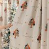 1PC LOZUJOJU Christmas Blackout Curtains Gold Coin Tree Pattern Printed Curtains for Bedroom Living Room Balcony Window for Home Decor