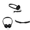 Head-mounted Computer Headset No Microphone Gaming Headset Noise Canceling Sports MP3 Earphone Wired Stereo Headset Universal