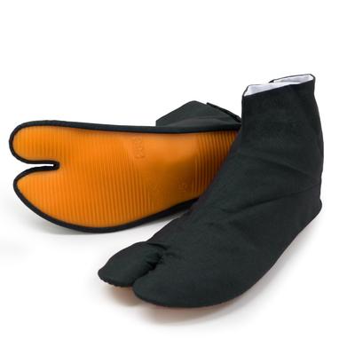 [Ai-Ai] Thin Rubber-Soled Tabi Boots, Black (21-29cm), Unisex, for Dancing, Drumming, High-Altitude Work, Gardening, Men's & Women's (JP, Number Size,