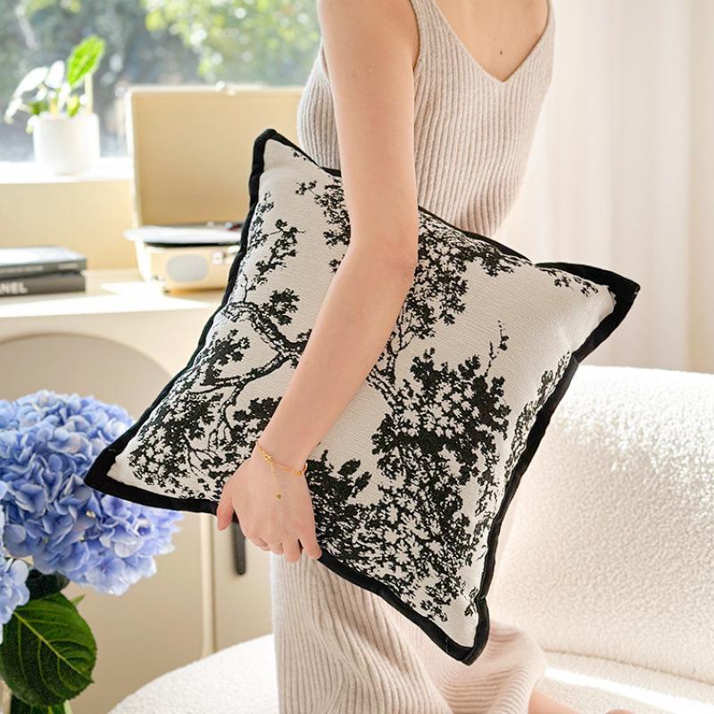 Nordischer Luxus Französische Sofakissenbezüge für Wohnzimmer- und Nachttischdekoration.