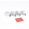 ABS Chrome For Land Rover Discovery 3/4 LR3 LR4 Car Central Control Air Outlet Adjustment Lever Cover Decorative Accessories