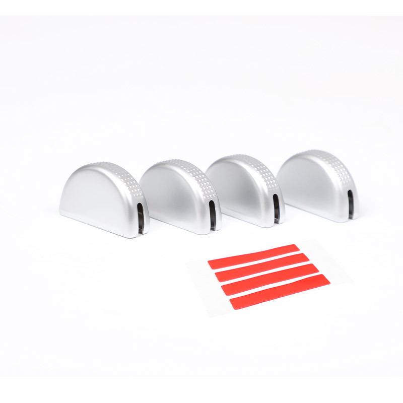 ABS Chrome For Land Rover Discovery 3/4 LR3 LR4 Car Central Control Air Outlet Adjustment Lever Cover Decorative Accessories