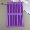 Family Friendly Baking Gadget Silicone Chocolate Mold, 20 Cavities Non-stick Flexible Tray, Heat Resistant Reusable Snack Bar Maker Food-grade