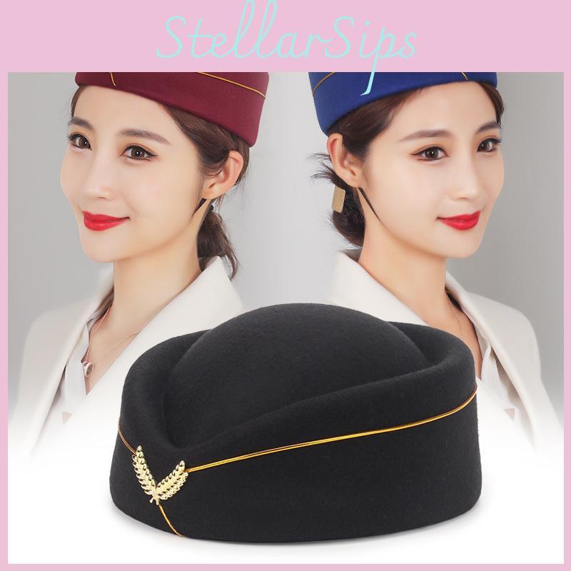 Contemporary Burgundy Wool Beret Hat For Women With Festive Touch Ideal For Celebrations