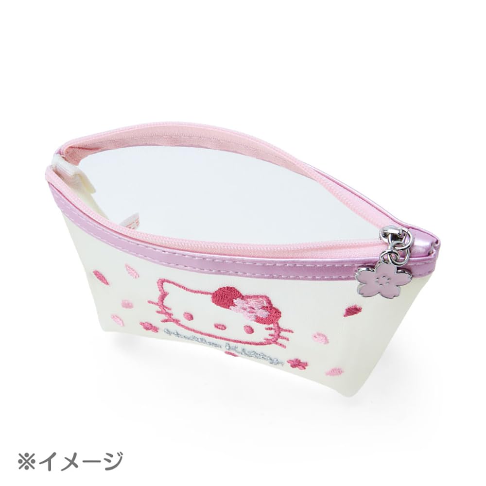 Sanrio Sanrio Sakura Design sorozat hálós tasak Kuromi Kuromi Karakter 961540 SANRIO (SANRIO) Kuromi-chan 9×15×5 cm