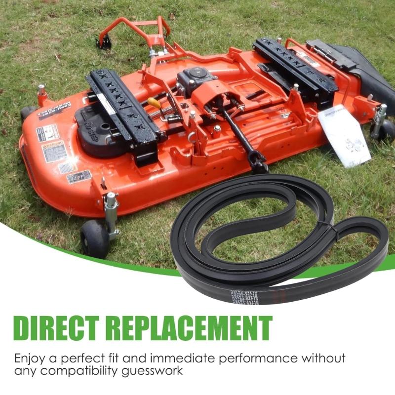 Mower Deck Band Belt For RCK60 RCK60B 60Inch Mower Deck Direct Replacement K5763 34710 Restores Cutting Performances